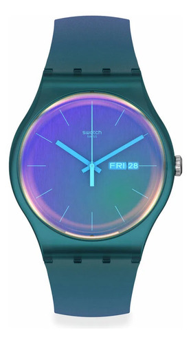 Reloj Swatch So29n707 Unisex Tablero Tornasol 100% Original