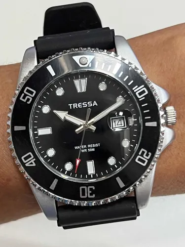Reloj tressa deportivo sumergible hombre sale