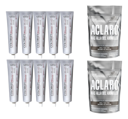 Silkey Milenium 10 Tinturas + 2 Polvos White And White 700g
