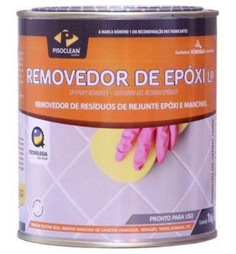 Removedor De Epóxi Pisoclean 1kg