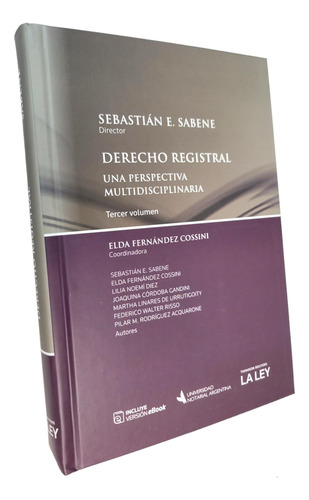 Derecho Registral Una Perspectiva Multidisciplinaria 3er Vol