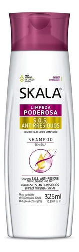 Shampoo Anti Residuos 325ml Skala