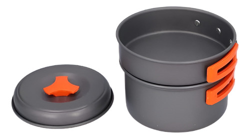 Set Ollas, Kit De Utensilio De Cocina Para Camping, 2persnas