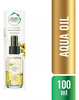 Aceite Herbal Essences Aqua Oil Aloe & Aceite De Argán 100ml