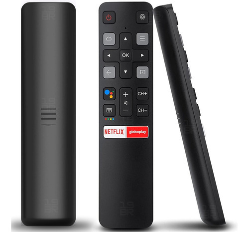 Kit 10 Controle Tcl Smart 4k Netflix Globoplay Semp Rc802v