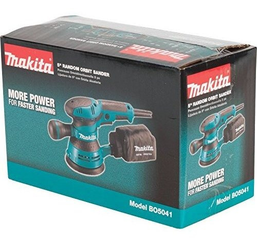 Lijadora Orbital Manual Makita Bo5041 3amp 4000  12000 Opm C