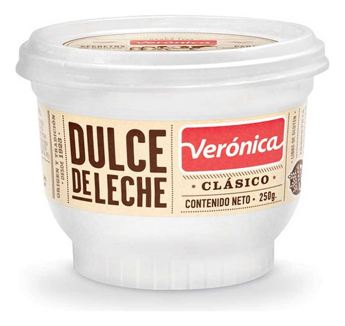 Dulce De Leche Veronica 250 Gr X 6