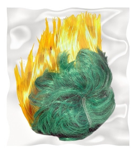 Peruca Cabelo Moicano Neymar Brasil - Compre E Ganhe Brindes