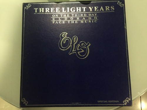 Elo Three Light Years Special Edition 3 Lp Vinyl Box Set Uk