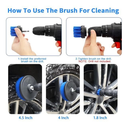 Juego De 24 Cepillos Para Detalles De Coche,kit De Lavado