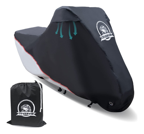 Covervin Funda Motocicleta Vehiculo Para Bicicleta Turistica