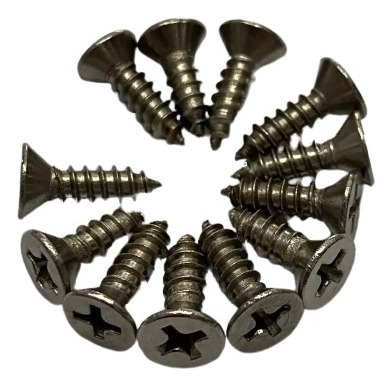 Tornillo Parker Acero Inoxidable 8x1/2 X 12 Unidades 