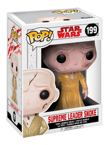 Figura Coleccionable Pop Starwars Supreme Leader Snoke Funko