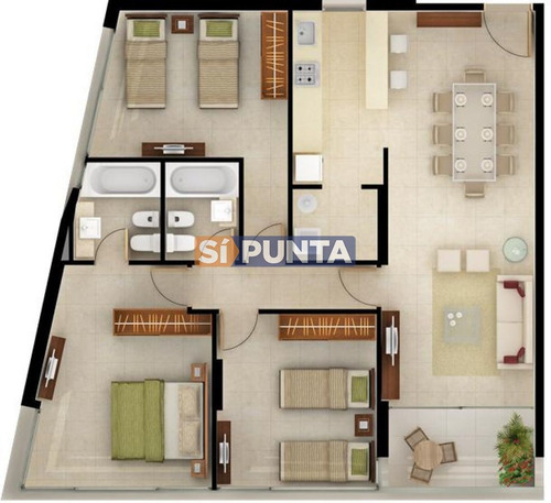 Imagen 10 de 17 de Apartamento En Venta - Roosevelt