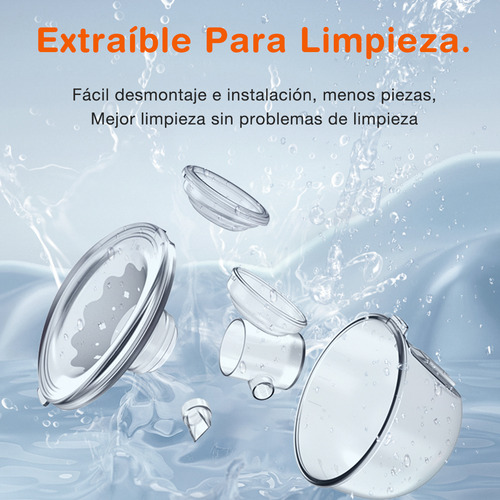 Extractor De Leche Eléctrico Manos Libres Dr.Isla EB30 Sacaleche Materna 4 Modos 12 Niveles Luz Nocturna