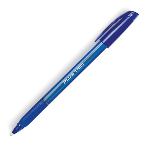 Bolígrafo Lapicera Tinta Gel Azul Trazo 1mm. Caja X 50