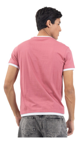 Playera 100% De Algodón Para Hombre Quarry Cuello Redondo