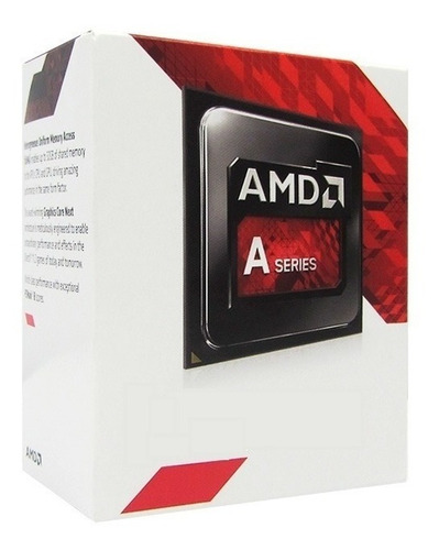 Imagen 6 de 6 de Procesador gamer AMD A6-Series A6-7480 AD7480ACABBOX de 2 núcleos y 3.8GHz de frecuencia con gráfica integrada