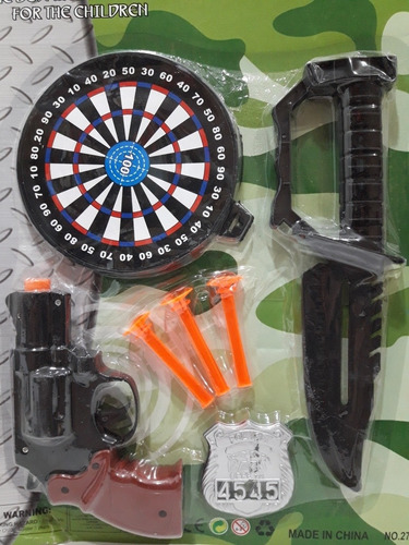Set Militar Con Cuchillo