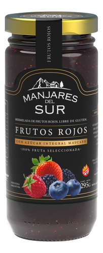 Mermelada De Frutos Rojos Manjares Del Sur 295gr