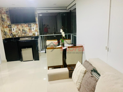 Imagem 24 de 30 de Apartamento Padrão Para Venda No Bairro Tatuapé, 2 Dorm, 1 Suíte, 2 Vagas, 90,00 M - 2147