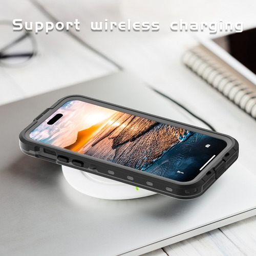 Capa Prova Dagua P/ iPhone 16/16 Pro Max Plus Proteção Total