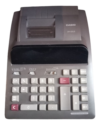 Calculadora Casio Dr-120lb Solo Le Falta Soporte Del Papel