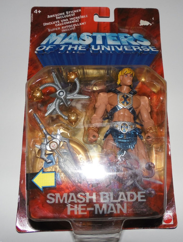 Smash Blade He-man Masters Of The Universe Mattel