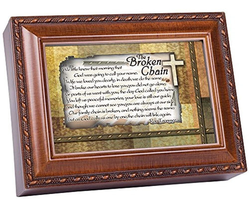 Cottage Garden The Broken Chain Inspirational Woodgrain Caja