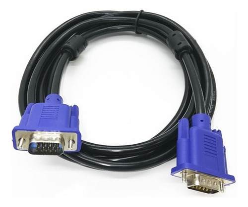 Imagen 1 de 2 de Cable Monitor Vga Dash 1.80 Metros Ca-017 Con 2 Filtros