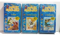 Comprar Lote 3 Fitas Vhs Disneys Magic English - Lacradas