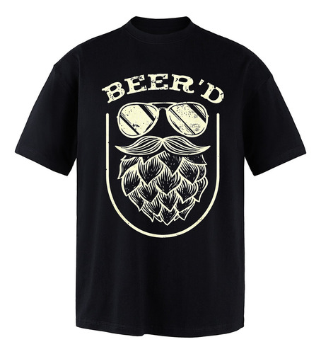 Playeras Para Hombres Vasos De Cerveza Con Espigas De Trigo