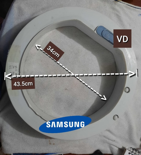 Aro Nivelador De Lavadora Samsung De 15 - 18 Libras