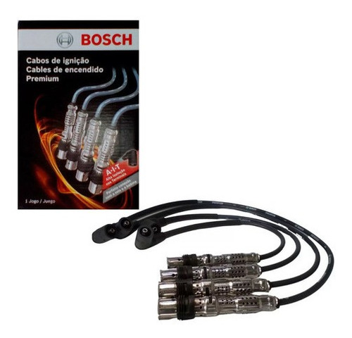 Kit Vela Cabo Bobina Ignição Parati G4 1.6 2011 2012 Bosch