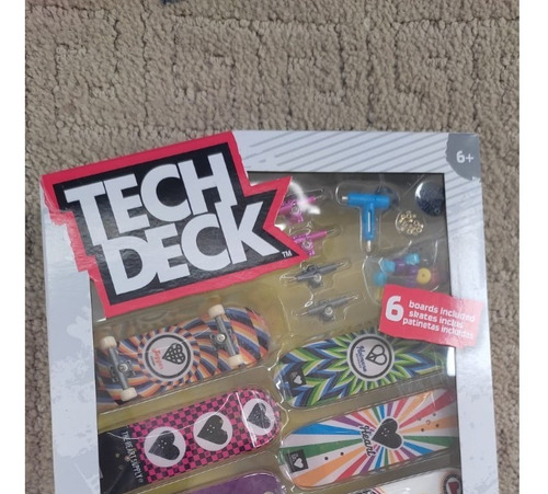 Pack Set Patinetas Dedos Coleccion Tech Deck