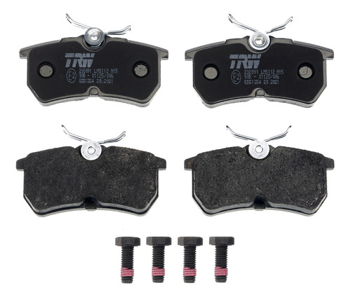 Balatas Traseras Ford Focus Se Tipico 2005 - 2006