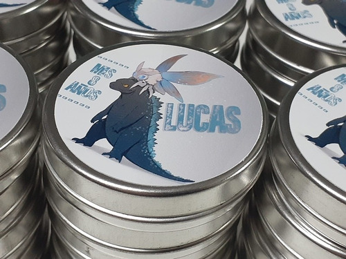 Imagen 7 de 10 de 50 Latitas Personalizadas Rellenas Rocklets C/sticker Sup.