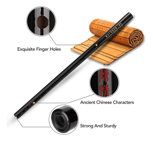 Flauta De Bambú De Viento De Madera Instrumento Musical Prin