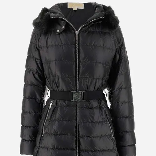 Chamarra mk mujer negra sales