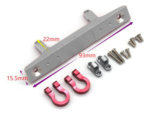 1/24 Rc Crawler Car Model Accesorio De Vehículo Argén