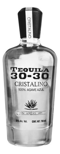 Tequila 30-30 Añejo Cristalino 750 Ml