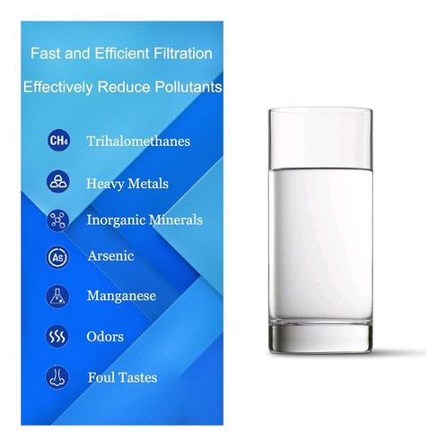 Reemplazo De Filtro De Agua De Berkey, 2 Filtros De Carbono