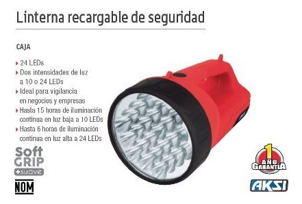 Linterna reflector recargable Aksi 111611