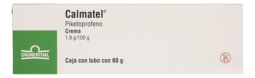 Calmatel Crema 1,8 G, 1 Tubo 60 G