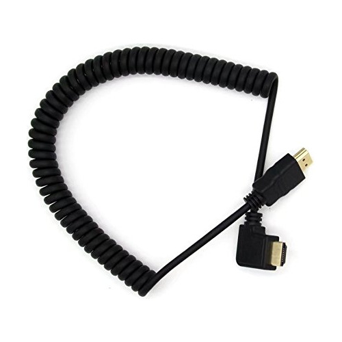 Cable Hdmi Espiral Izquierda Para 3d 4k Resolucion 1080p