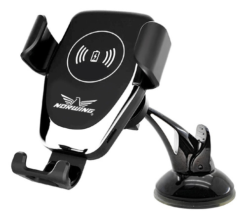 Cargador Usb Inalambrico Norwing 10w 12v Soport Clip Sopapa