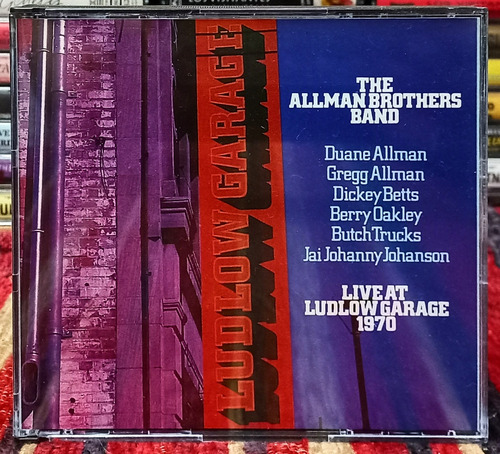 The Allman Brothers Band 2 Cd Flat Box Live Imp Igual A Nuev