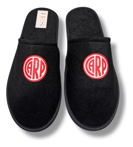 Pantuflas Chinelas Estampadas Futbol + Llavero De Tu Equipo