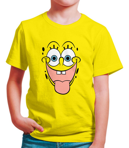 Polo Niño Bob Esponja Burlon (d0061 Boleto.store)