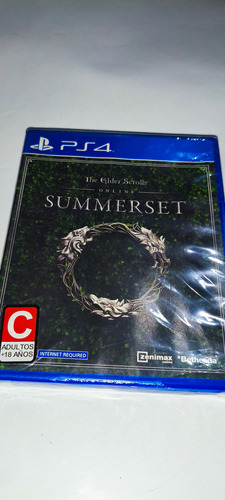 The Elder Scrolls Online Summerset Ps4 (Usado)